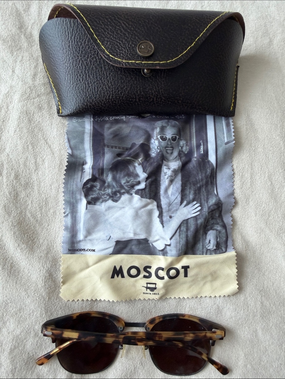 MOSCOT Yukel Matte Classic Havana - Picture 6 of 7